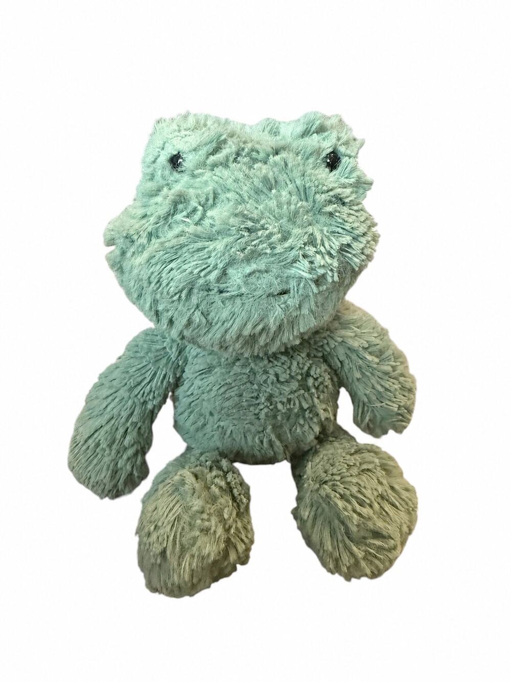 Jellycat Squiggle Frog Plush Stuffed Animal Sage Green Retired Soft Toy 8”